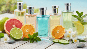 Obraz pokazujący charakterystyka idealnych perfum na lato